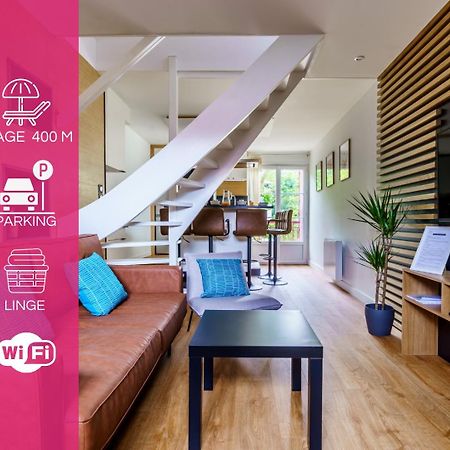 Ilbetea - Ideal Couple - Duplex Tout Confort - Plage A 400 M - Parking แซ็งฌองเดอลูซ ภายนอก รูปภาพ