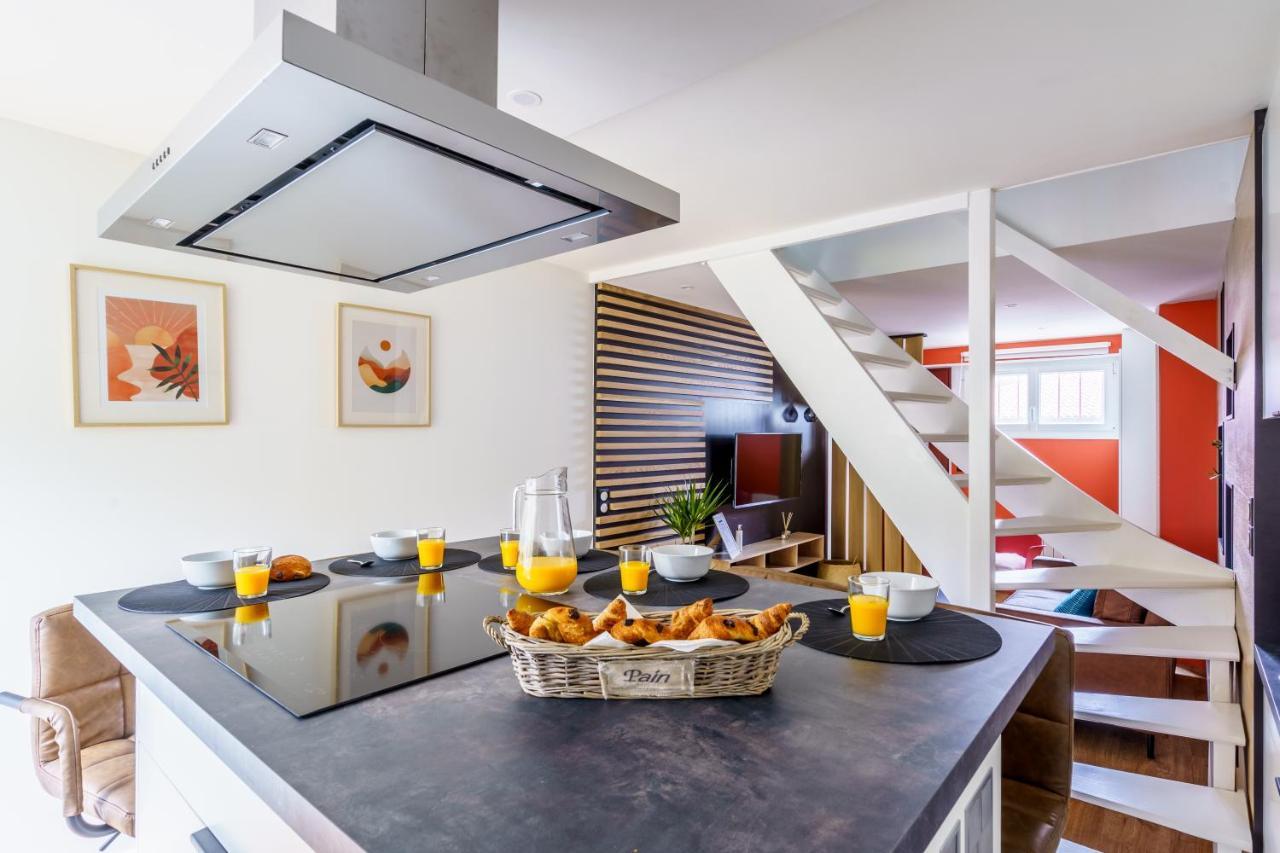 Ilbetea - Ideal Couple - Duplex Tout Confort - Plage A 400 M - Parking แซ็งฌองเดอลูซ ภายนอก รูปภาพ